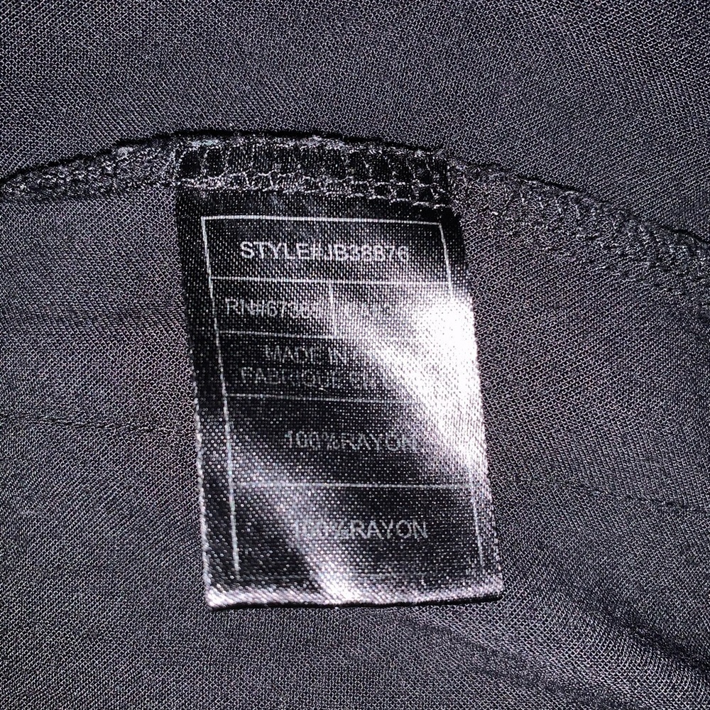 Jack Military-Inspired Black Dress, sz S - Picture 13 of 13